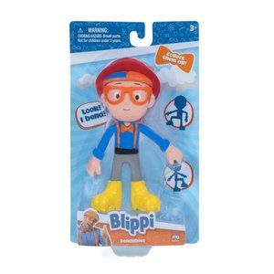 Blippi Bendable Toy Action 5" Fireman Figure